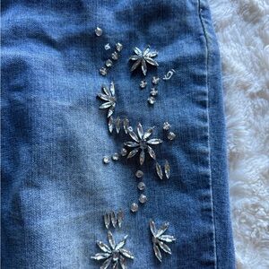 John Mark Blue Denim with White Faux Fur Lining